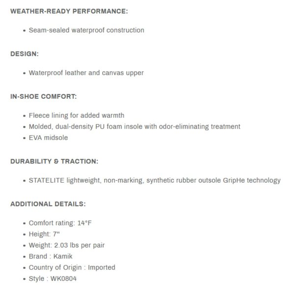 Kamik Men's Velox Waterproof Winter Boots - Picture 9 of 15